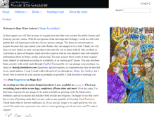 Tablet Screenshot of magiceyegallery.com